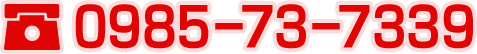 自宅の電話番号(0985-73-7339)